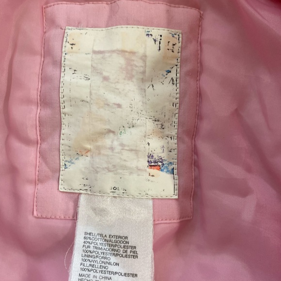 Vintage Infants Children’s Hooded Floral 80's 18mths Jacket Coat - Picture 7 of 9